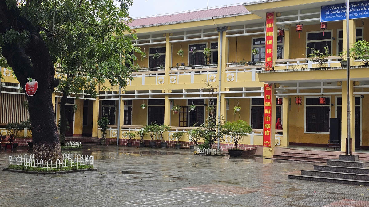 Trường Tiểu học Nguyễn Trãi. Ảnh: N.Q.