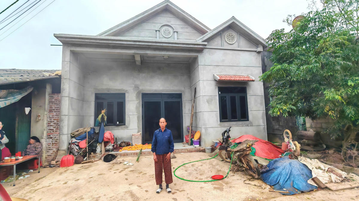 Từ nguồn lực Chương trình MTQG 1719, đã có hàng chục hộ nghèo được hỗ trợ xây mới, sửa chữa nhà ở, ổn định cuộc sống.