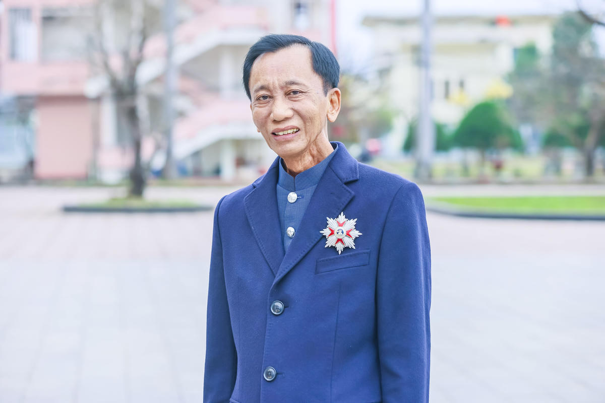 Hiệp sĩ Đại thánh giá Lê Đức Thịnh. Ảnh: Quang Vinh 