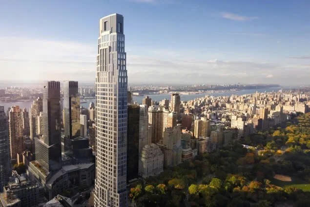 Căn Penthouse nhìn ra công viên trung tâm là hợp đồng mua bán nhà đắt nhất ở nước Mỹ.