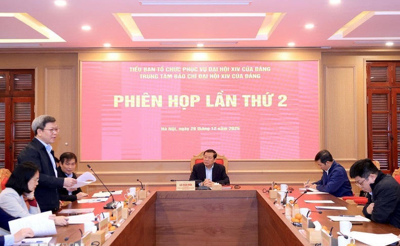 Khẩn trương triển khai nhiệm vụ của Trung tâm báo chí Đại hội XIV của Đảng