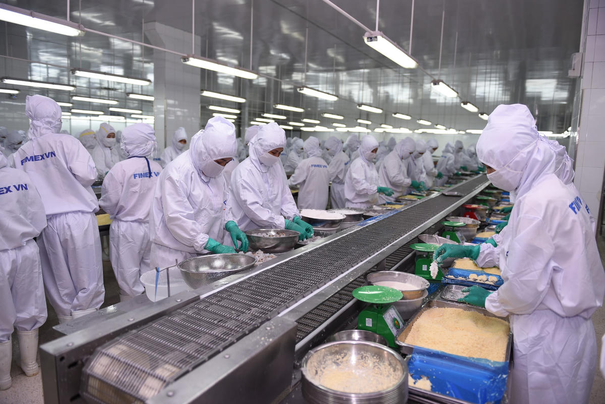 Xuất khẩu thủy sản tăng trưởng tích cực