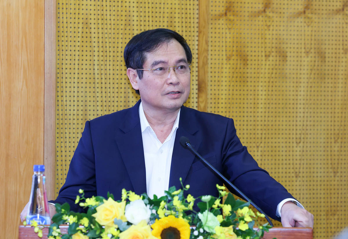 Phó Trưởng Ban Tuyên giáo và Dân vận Trung ương Phan Xuân Thủy phát biểu. Ảnh: Như Ý