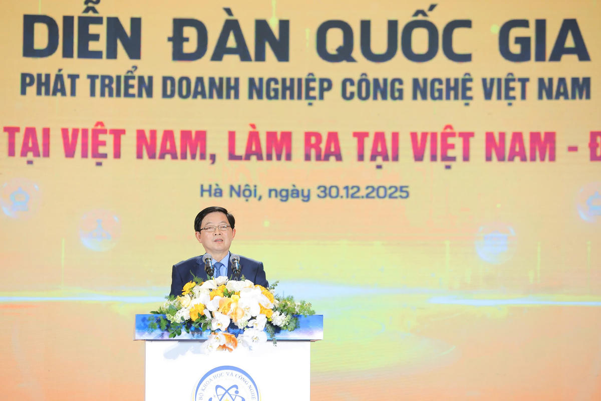 Phó Thủ tướng Hồ Quốc Dũng phát biểu tại Diễn đàn.