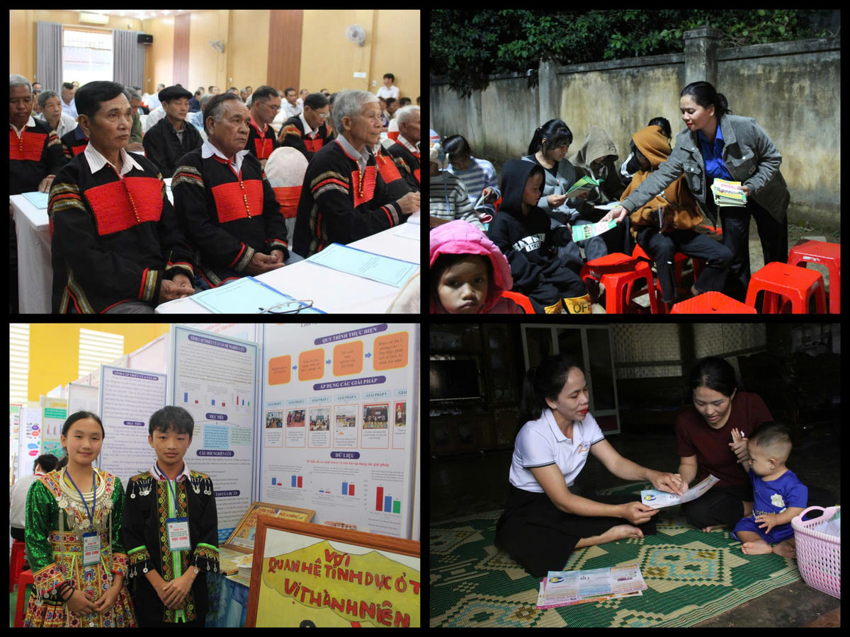 Sự phối hợp nhịp nhàng, bổ trợ lẫn nhau giữa các lực lượng đã góp phần từng bước nâng cao nhận thức, đẩy lùi lạc hậu trong vùng đồng bào DTTS.