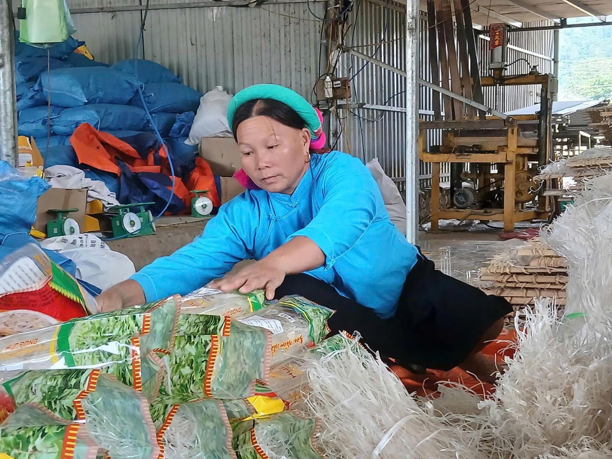 Đóng gói thành phẩm cuối cùng.