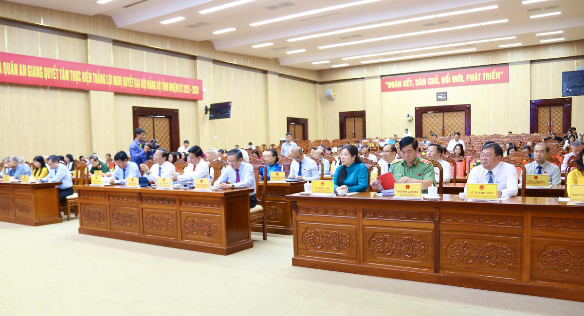 Các đại biểu tham dự Hội nghị. (ảnh: Thanh Tiến)