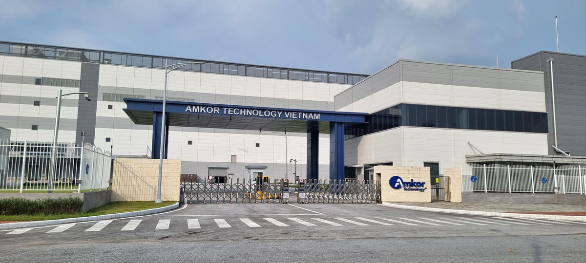 Nhà máy Amkor Technology Việt Nam tại KCN Yên Phong II-C (Bắc Ninh). Ảnh: Nam Anh.