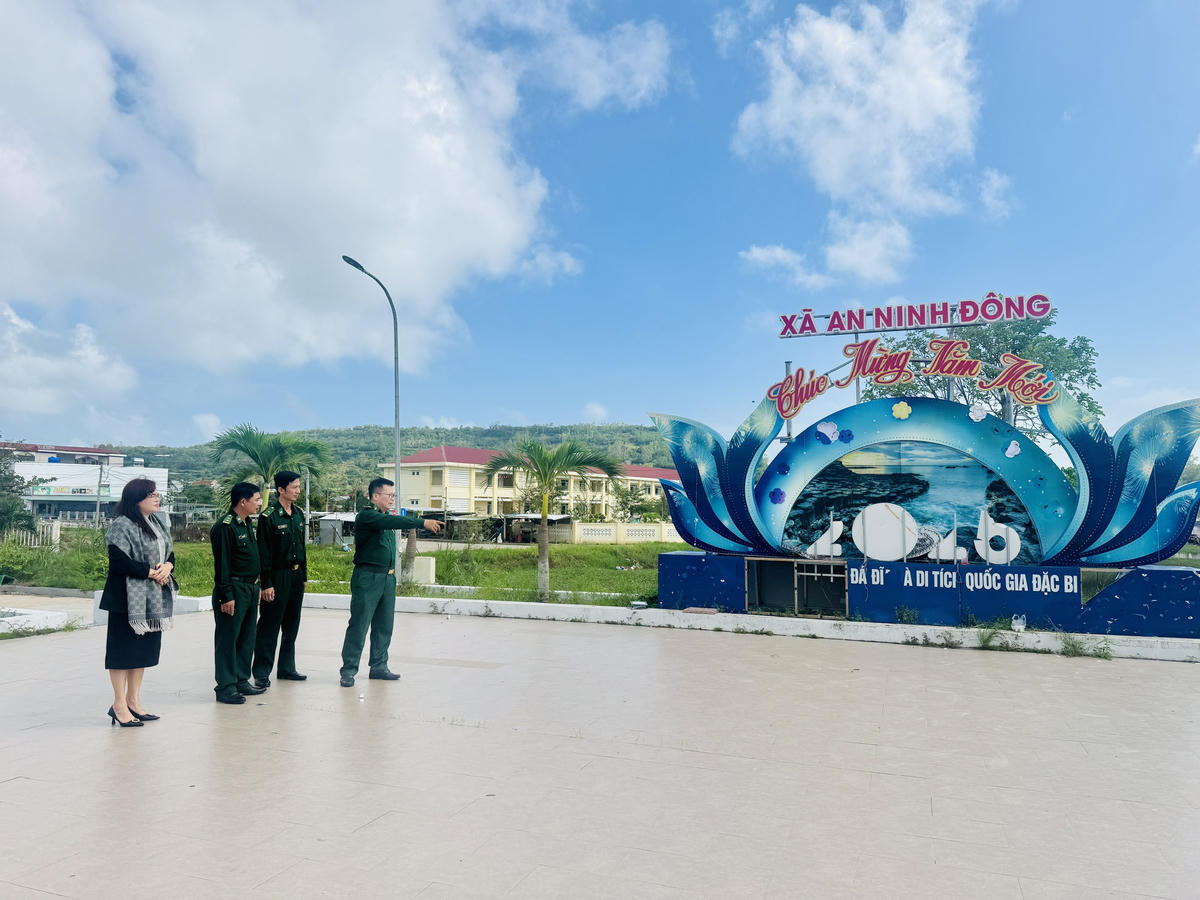 Xã Tuy An Đông cũng được lựa chọn là điểm tổ chức các hoạt động của Chương trình “Xuân Biên phòng ấm lòng dân bản” năm 2026. Ảnh: BP.