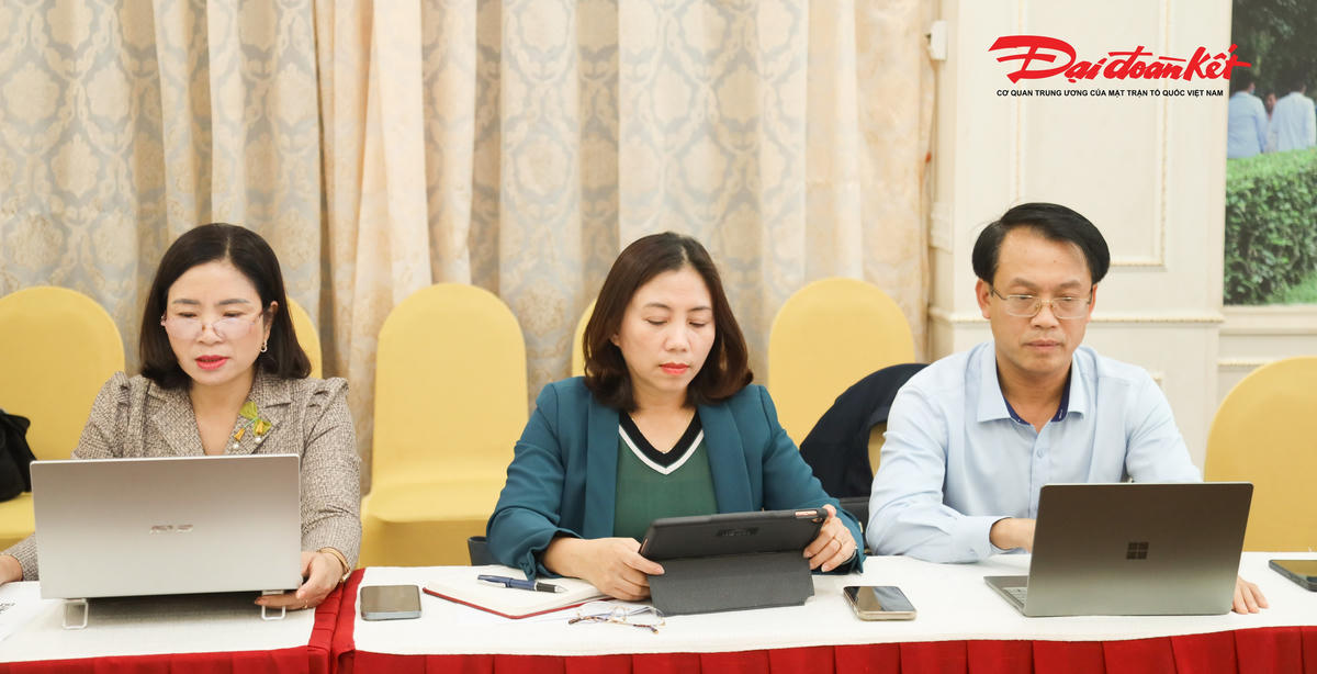 Đại diện các tổ chức chính trị xã hội tham dự hội nghị. Ảnh: ĐB