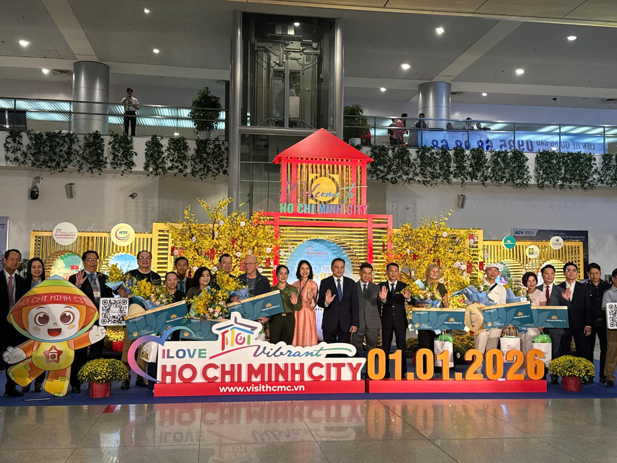 TP Hồ Chí Minh kỳ vọng một năm mới bùng nổ lượng khách du lịch trong và ngoài nước. Ảnh: H.T