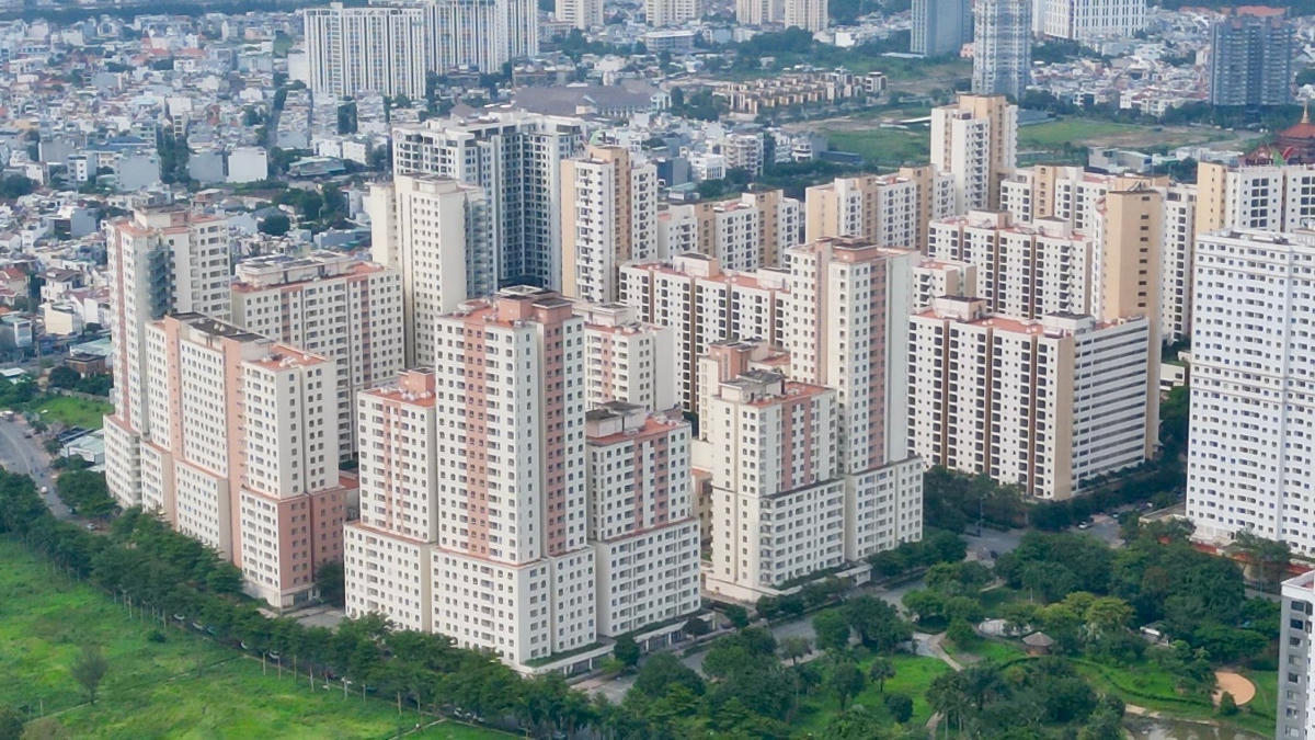 Khu tái định cư Thủ Thiêm, phường An Khánh, TP Hồ Chí Minh. Ảnh: H.P