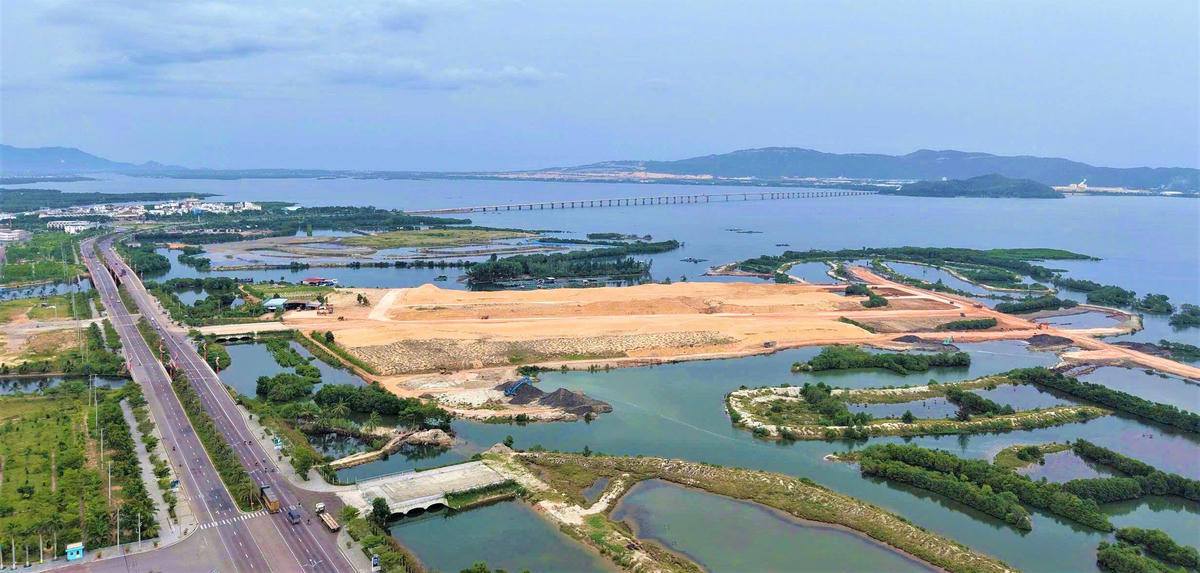 Một góc Dự án ở phường Quy Nhơn, tỉnh Gia Lai. Ảnh: Tấn Thành.