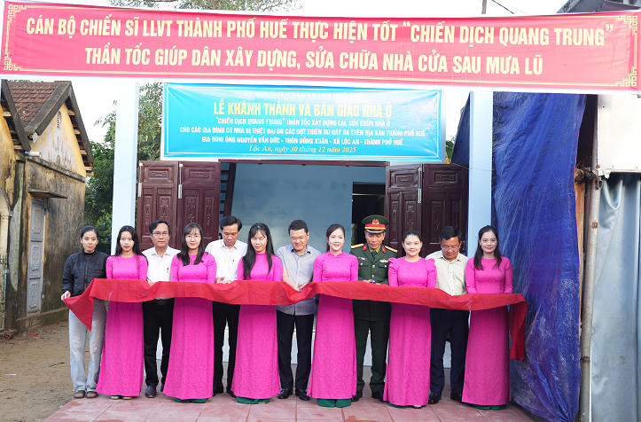 Chiến dịch Quang Trung: Để người dân an vui trong ngôi nhà mới