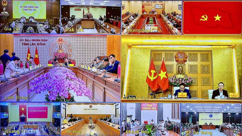 Các địa phương tham dự Hội nghị. Ảnh: Nhật Bắc