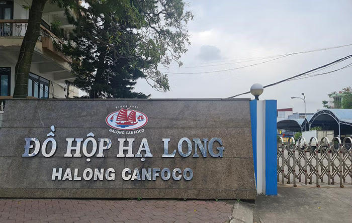 Công ty Đồ hộp Hạ Long (phường Ngô Quyền, TP Hải Phòng) không nằm trên địa bàn tỉnh Quảng Ninh và&nbsp;không thuộc phạm vi quản lý doanh nghiệp của tỉnh Quảng Ninh. Ảnh: CTV