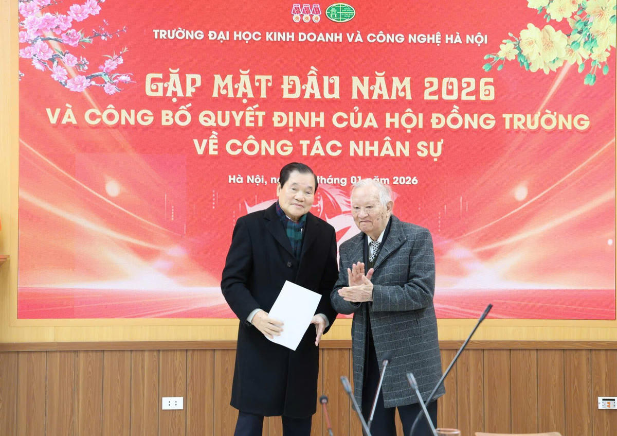 Trường Đại học Kinh doanh và Công nghệ Hà Nội: Kiện toàn nhân sự lãnh đạo, hướng tới cột mốc 30 năm phát triển