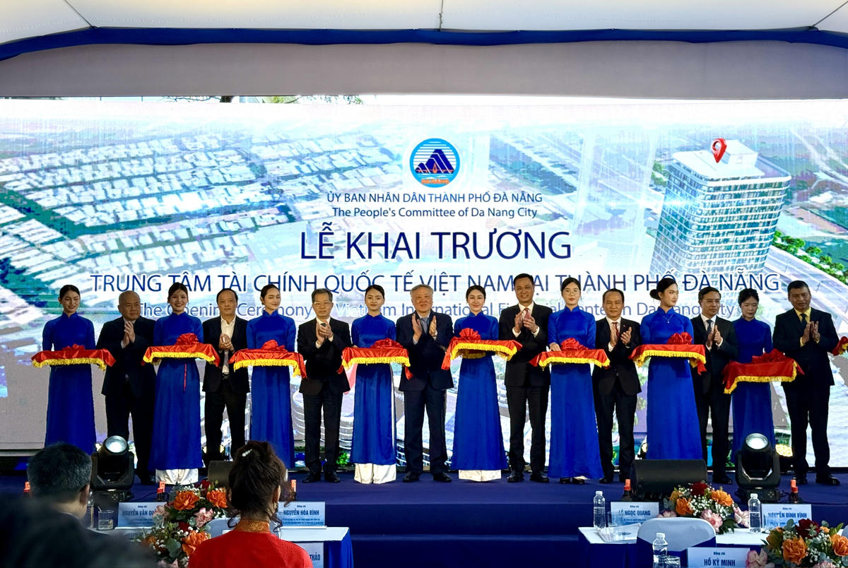 Trung tâm tài chính quốc tế Việt Nam tại TP Đà Nẵng có ý nghĩa quan trọng trong việc cụ thể hóa chủ trương lớn của Nhà nước. Ảnh: Nguyễn Tú.