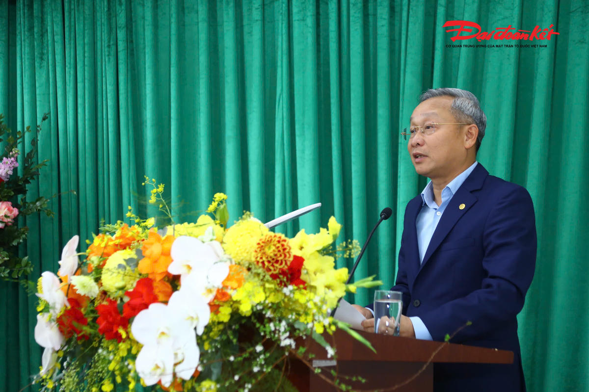 Ông Nguyễn Hoàng Trung – Chủ tịch HĐQT Transerco phát biểu tại buổi tổng kết.