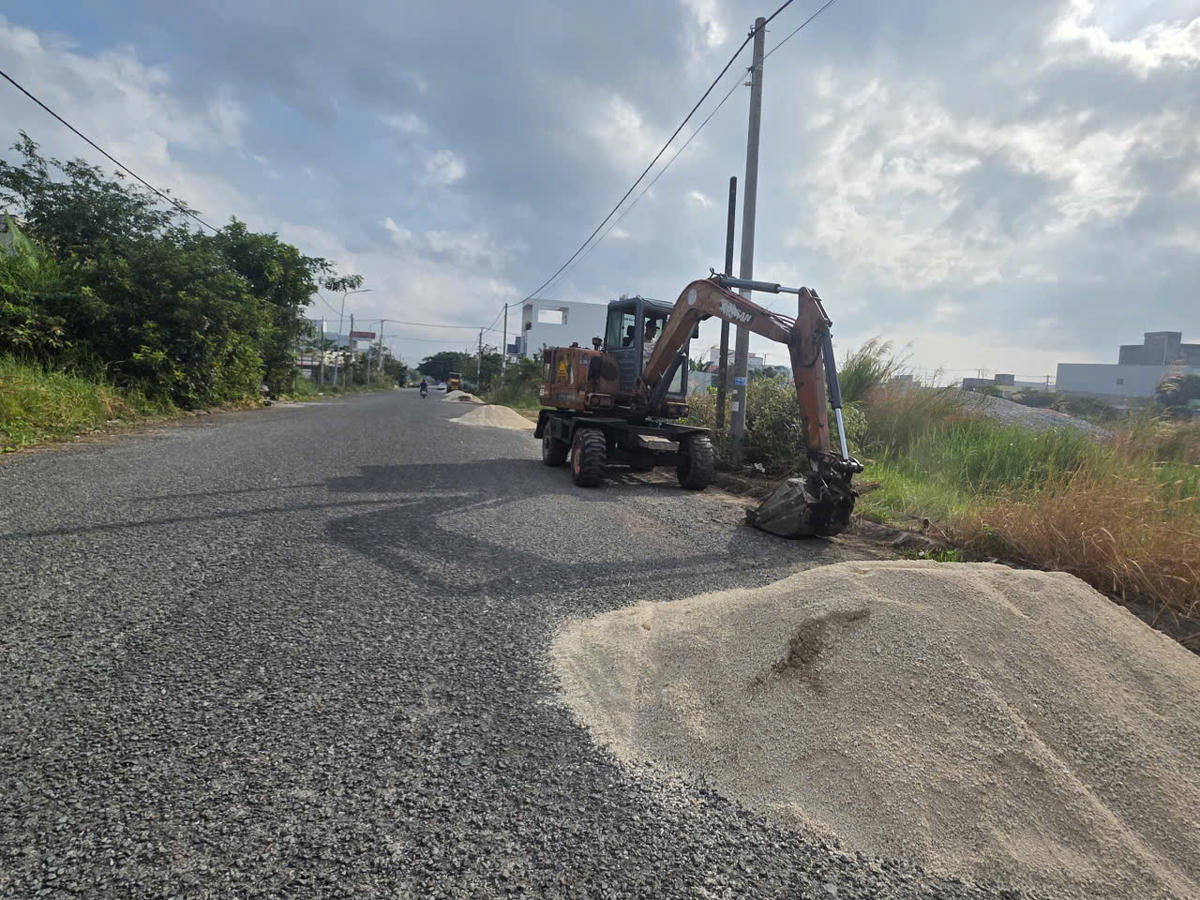 Khởi công Dự án  nâng cấp hạ tầng Khu dân cư Phường 5. Ảnh: Nguyên Du.