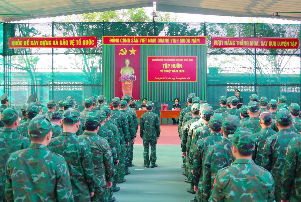 Quang cảnh đợt tập huấn. Ảnh: Văn Danh.