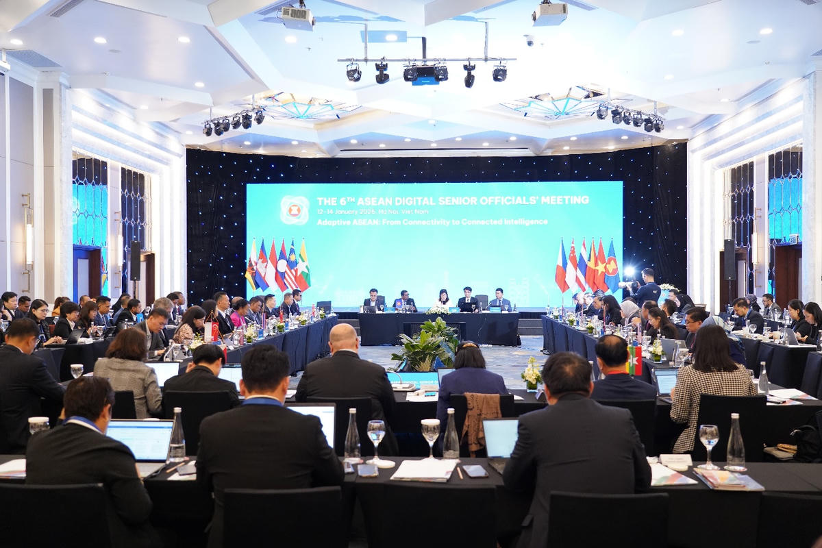 Toàn cảnh Hội nghị Quan chức Cấp cao Số ASEAN trong khuôn khổ Hội nghị&nbsp;ADGMIN.