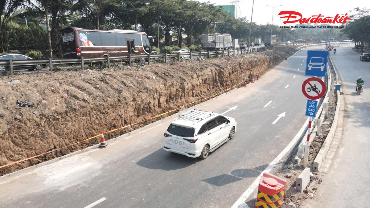 Hà Nội mở thêm tuyến đường kết nối vào cao tốc&nbsp;Pháp Vân - Cầu Giẽ.
