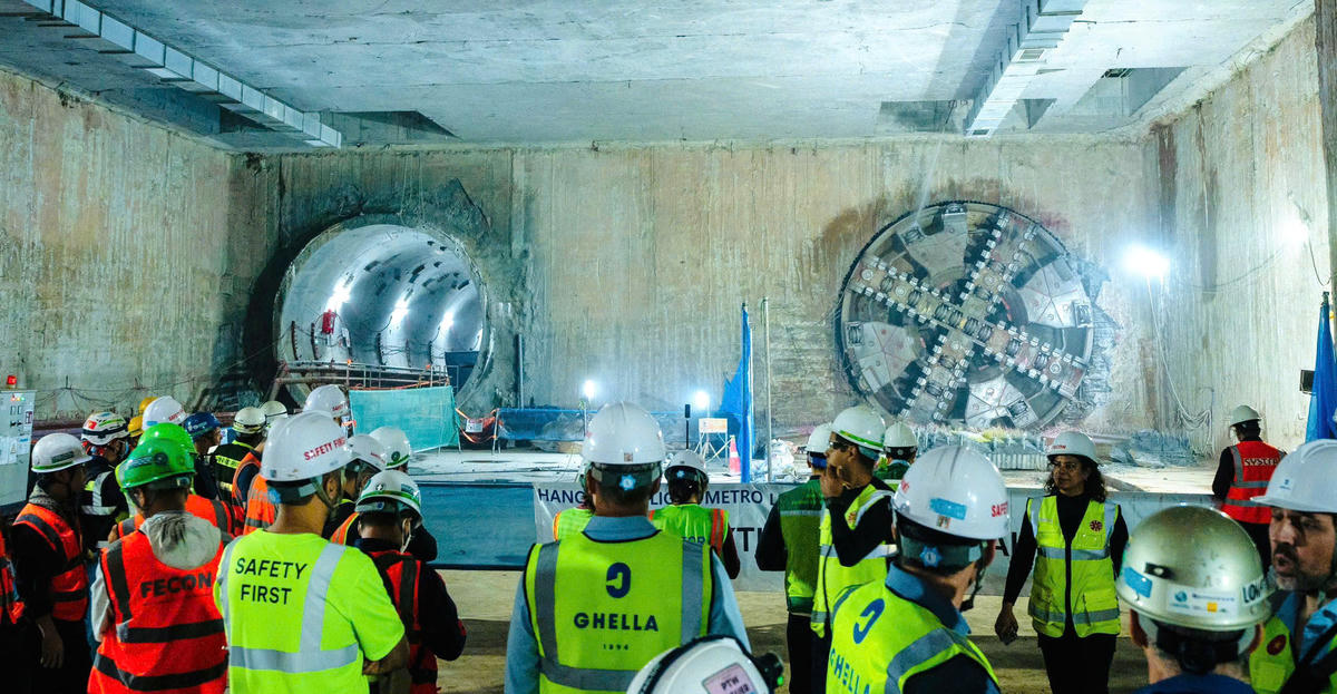 Máy đào hầm TBM thứ hai tuyến Metro Nhổn – ga Hà Nội đã đến ga Văn Miếu.
