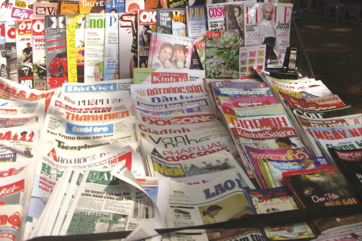 Trong hệ sinh thái truyền thông năm 2025, báo chí tiếp tục giữ vai trò tuyến đầu trong dẫn dắt dư luận xã hội. Ảnh: Đức Giang