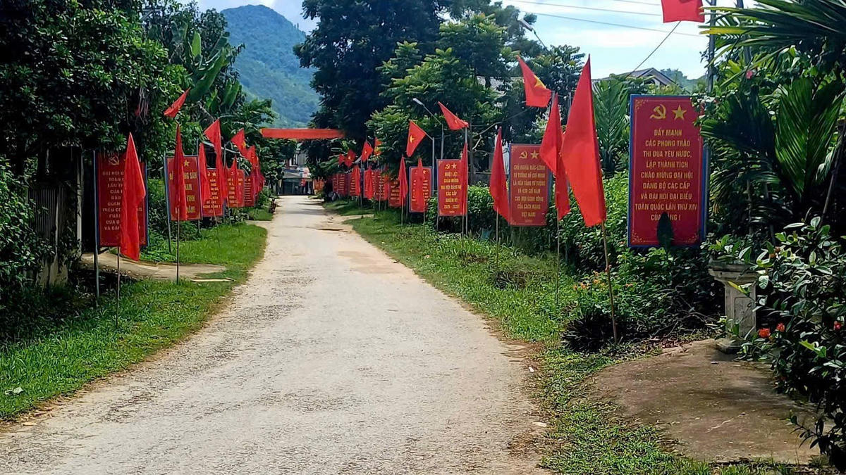 Xã Cảm Nhân. Ảnh: Trung Nam.