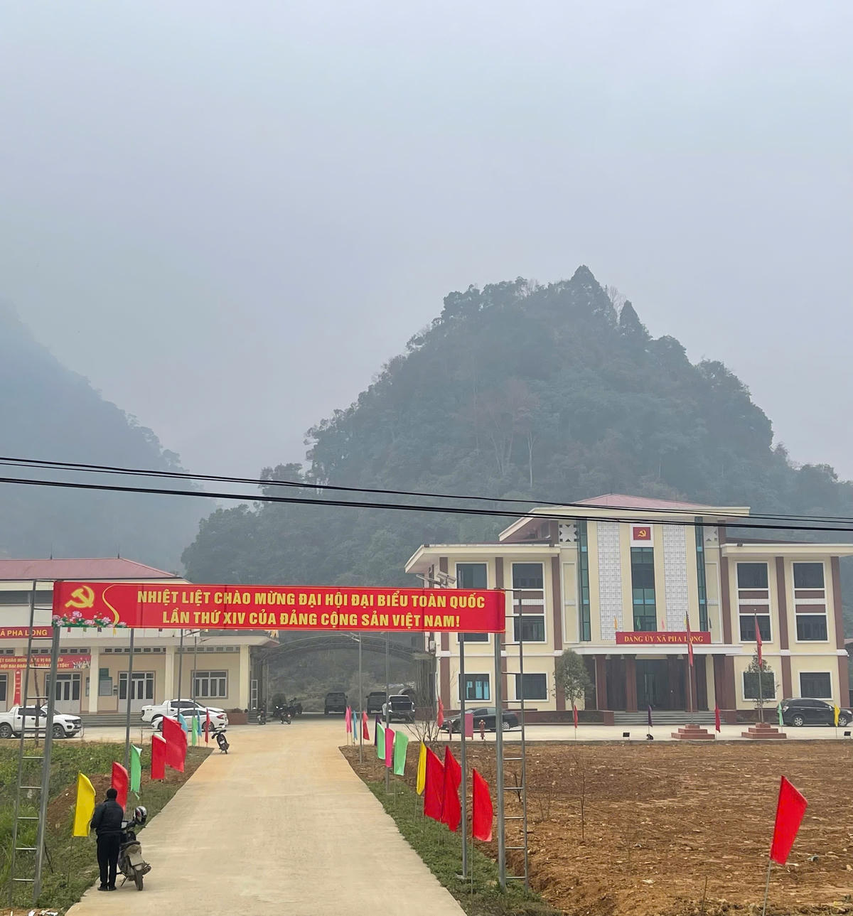 Tại xã Gia Long. Ảnh: Trung Nam.