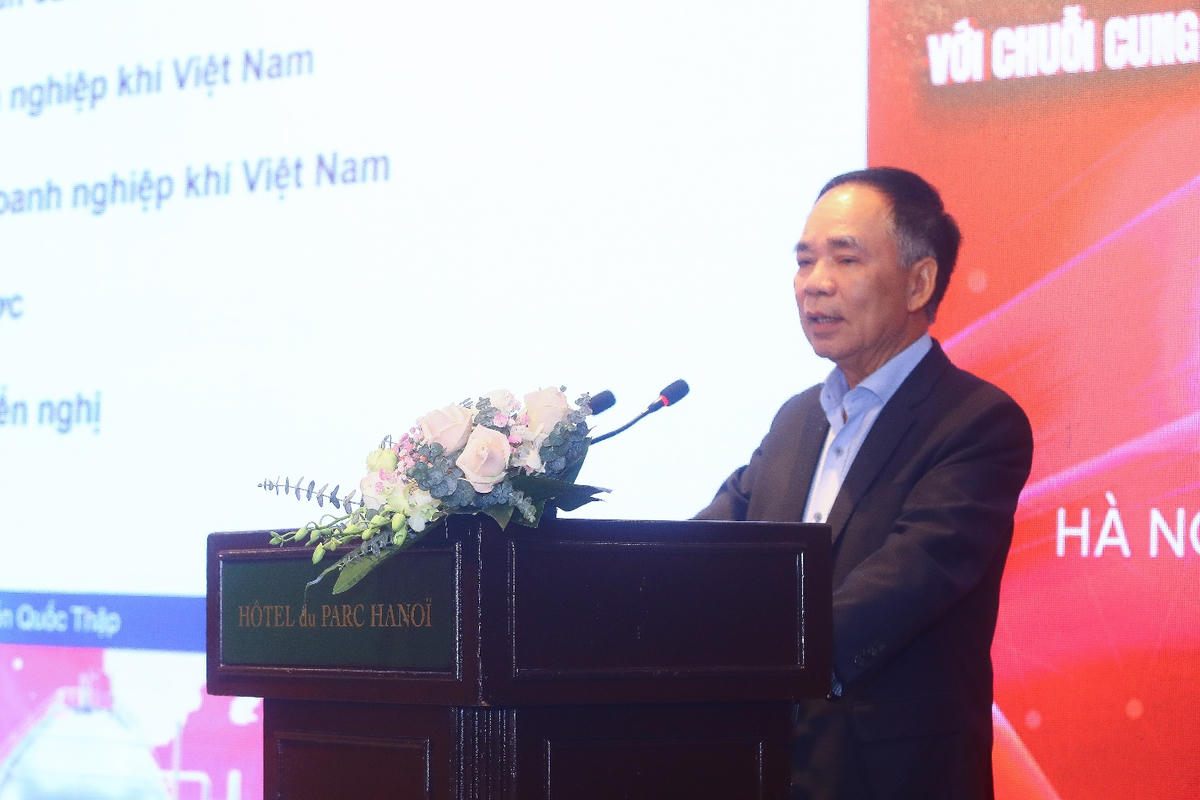 TS.Nguyễn Quốc Thập - Chủ tịch Hội Dầu khí Việt Nam phát biểu tại Diễn đàn