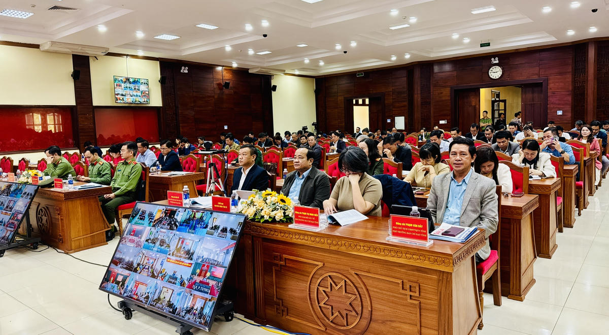 Các đại biểu dự hội nghị. Ảnh: Thanh Nga.