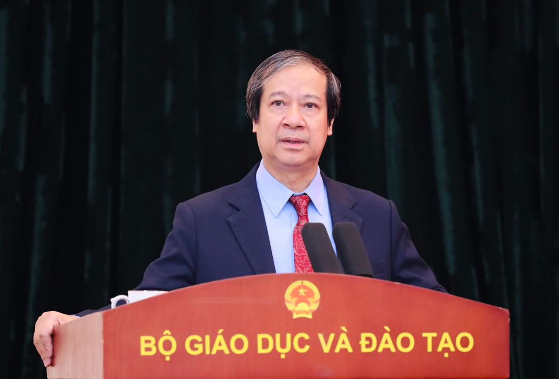 Bộ trưởng Bộ GDĐT Nguyễn Kim Sơn.