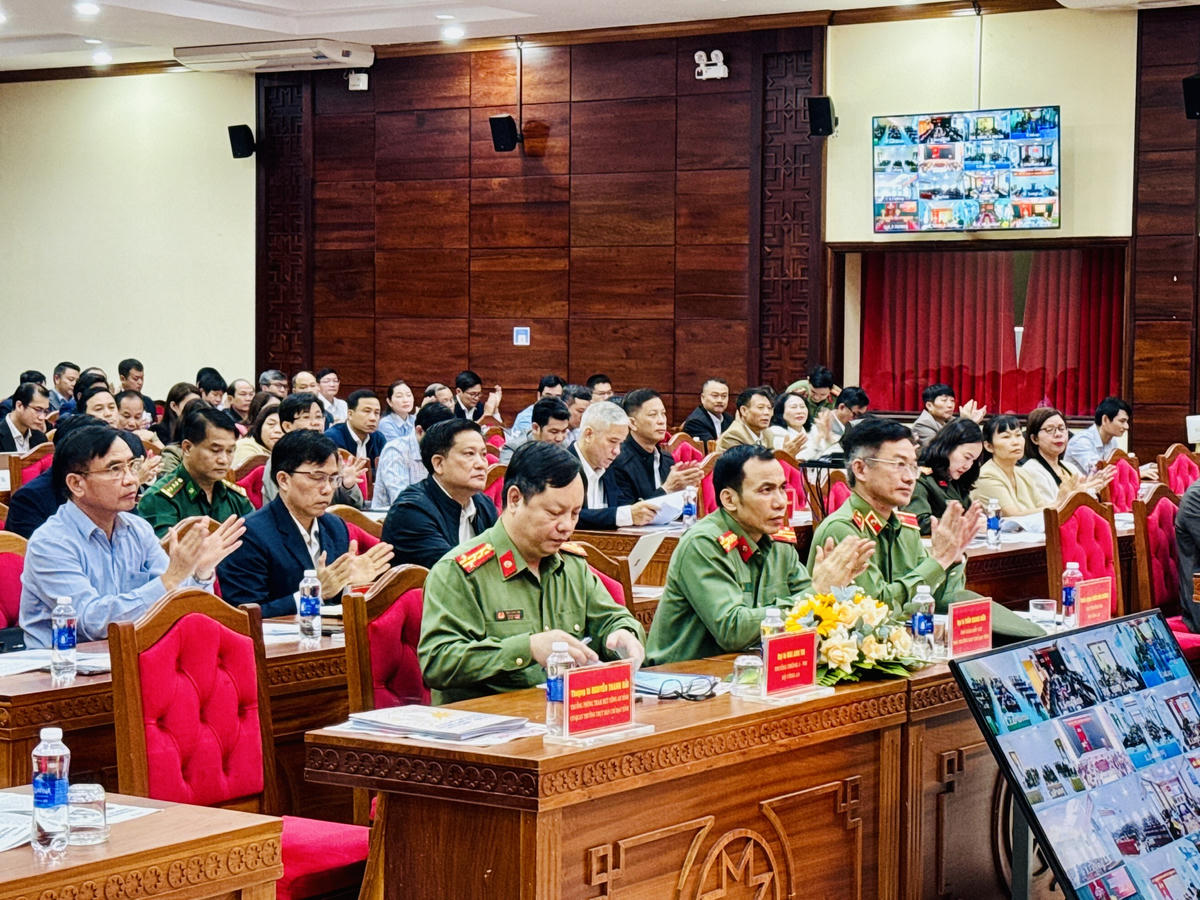 Các đại biểu dự hội nghị. Ảnh: Thanh Nga.