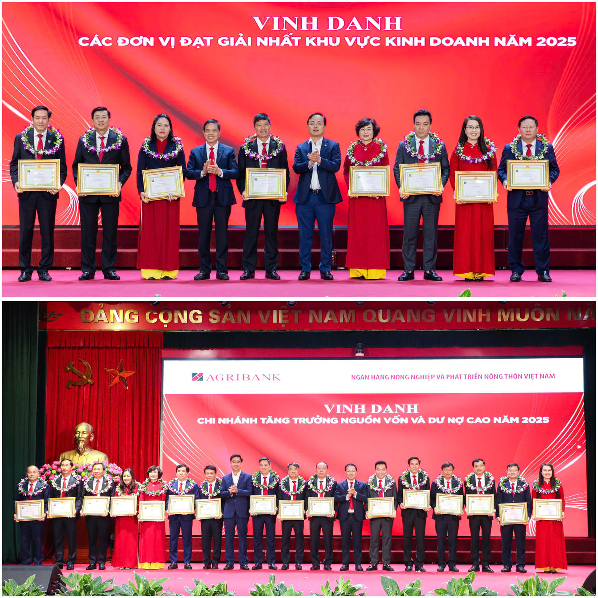 Agribank tổ chức Hội nghị tổng kết hoạt động kinh doanh năm 2025, triển khai nhiệm vụ năm 2026