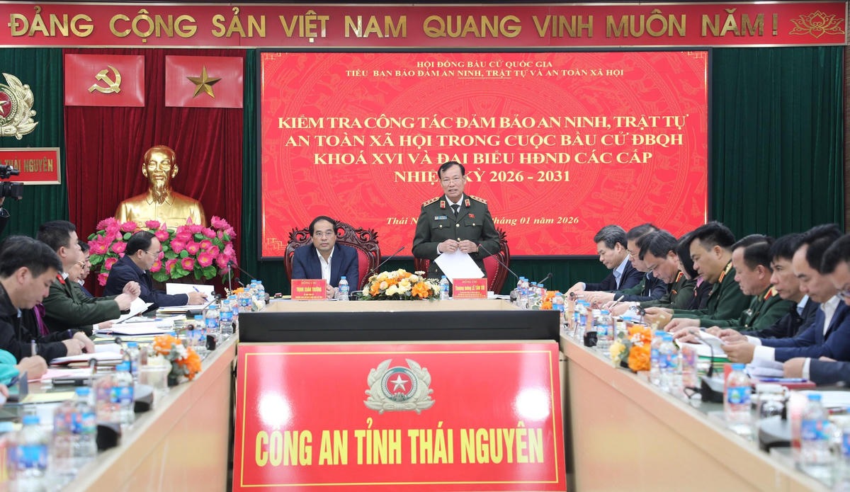 Quang cảnh buổi làm việc. Ảnh: Quỳnh Hoa.