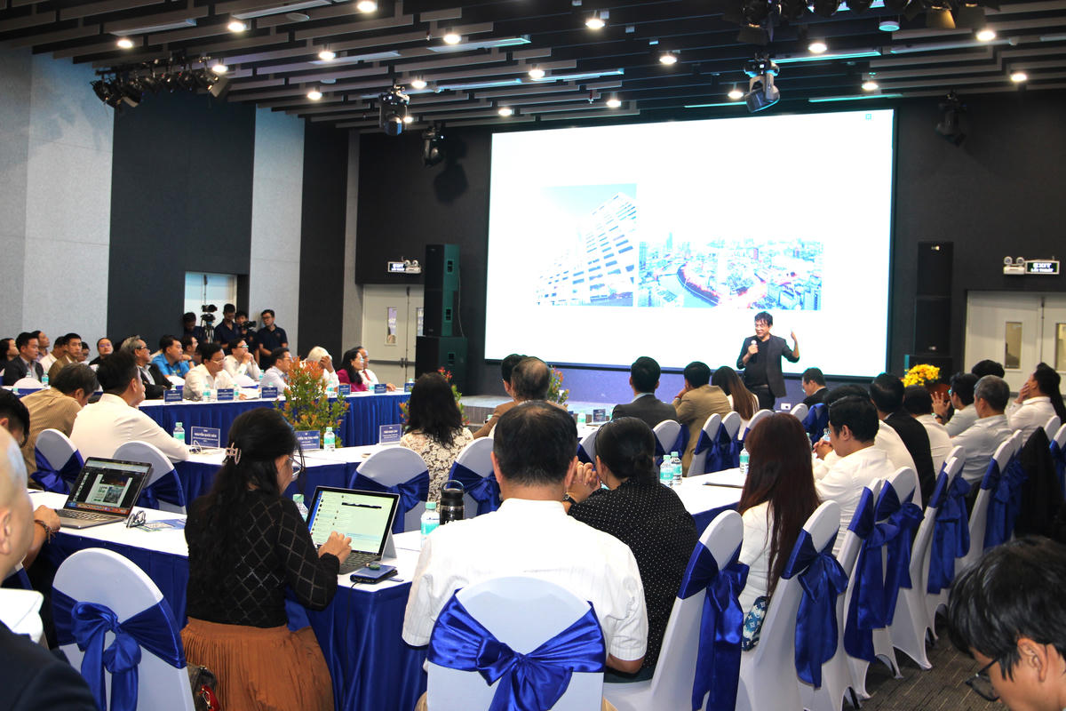 Hội thảo phát triển nhà ở xã hội tại TP Hồ Chí Minh – Từ mô hình đến hành động. Ảnh: Q.Đ.