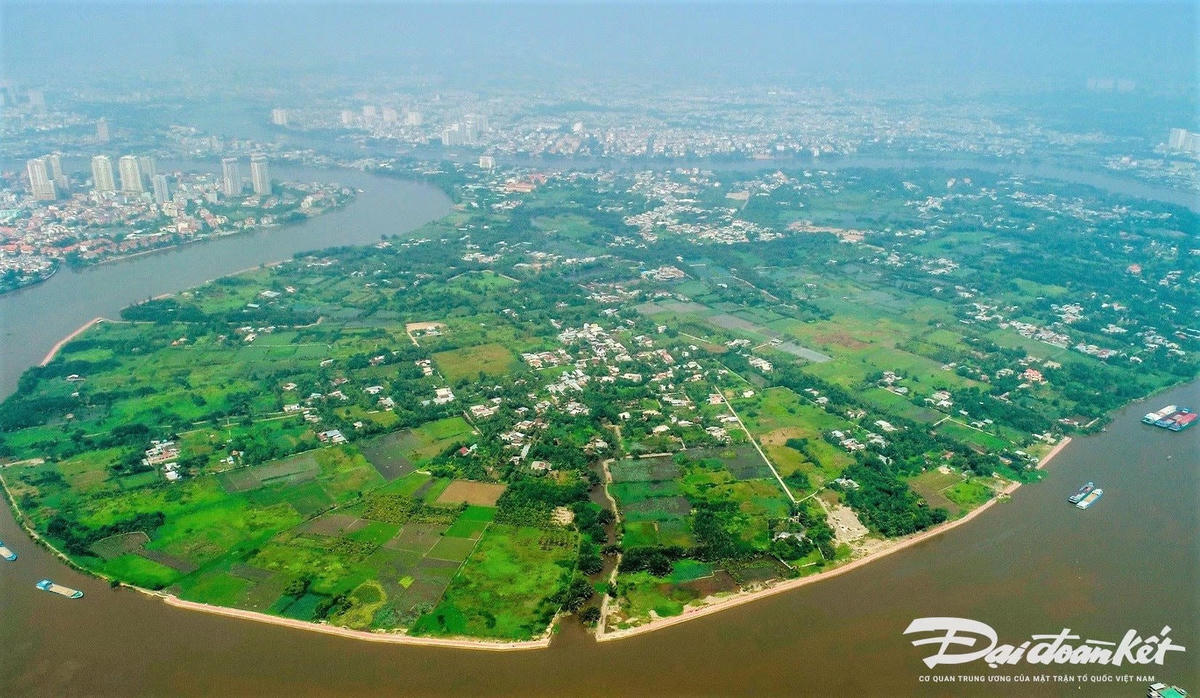 Siêu đô thị Bình Quới - Thanh Đa (quận Bình Thạnh, TP HCM cũ) bị quy hoạch treo hơn 3 thập kỷ đến nay.. Ảnh: Báo Đại Đoàn Kết.