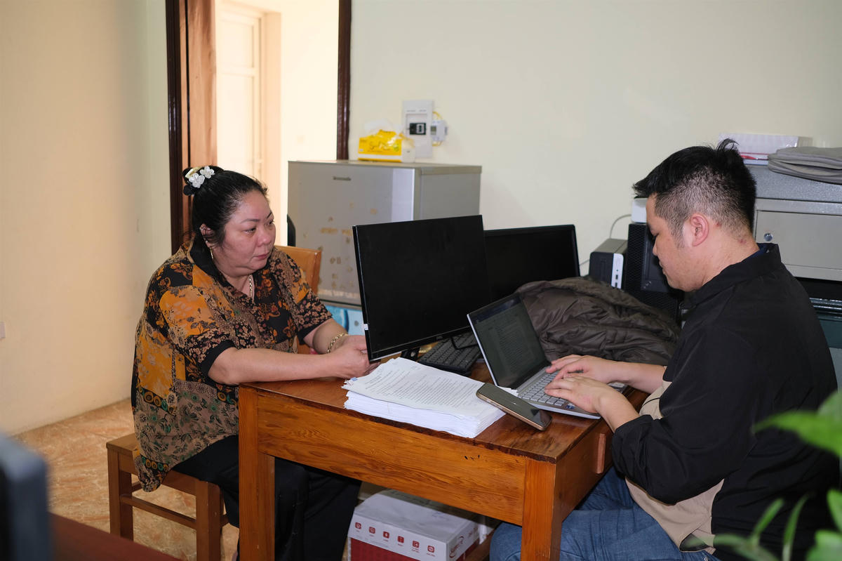 Đối tượng Trần Thị Nguyệt. Ảnh: ANTV Lào Cai.