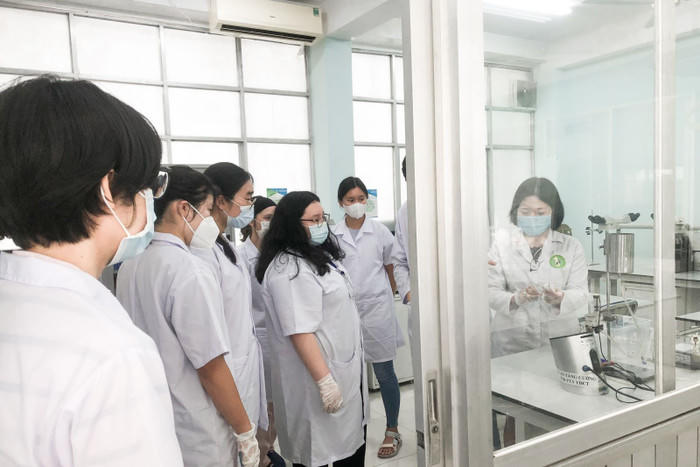 Sinh viên&nbsp;Trường Đại học Y dược TPHCM.