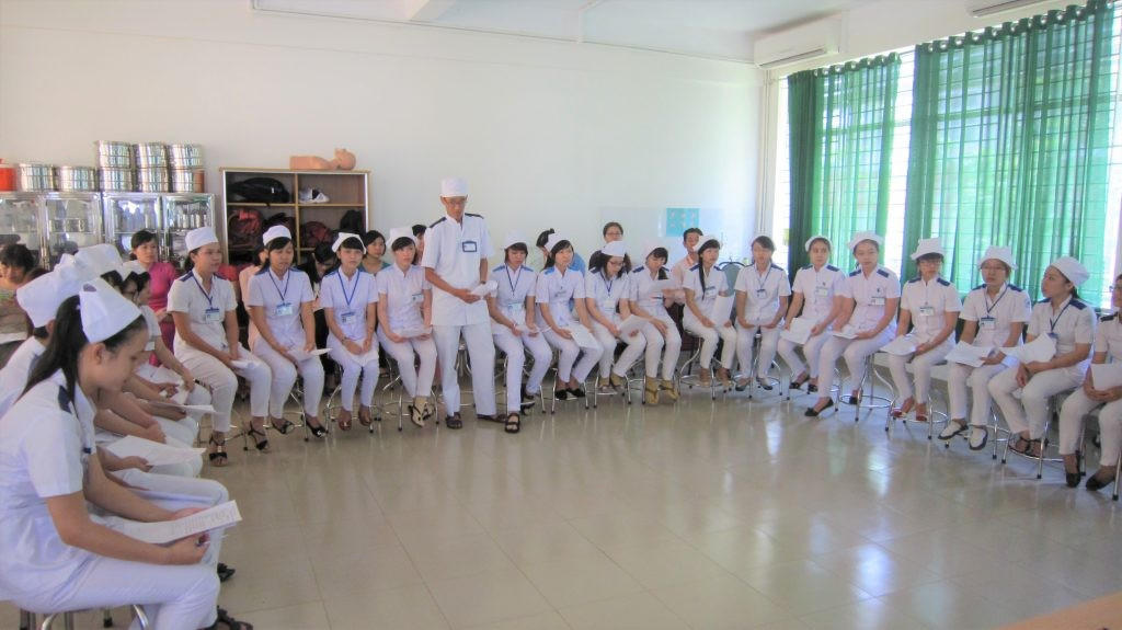 Sinh viên Trường Cao đẳng Y tế Bà Rịa – Vũng Tàu.