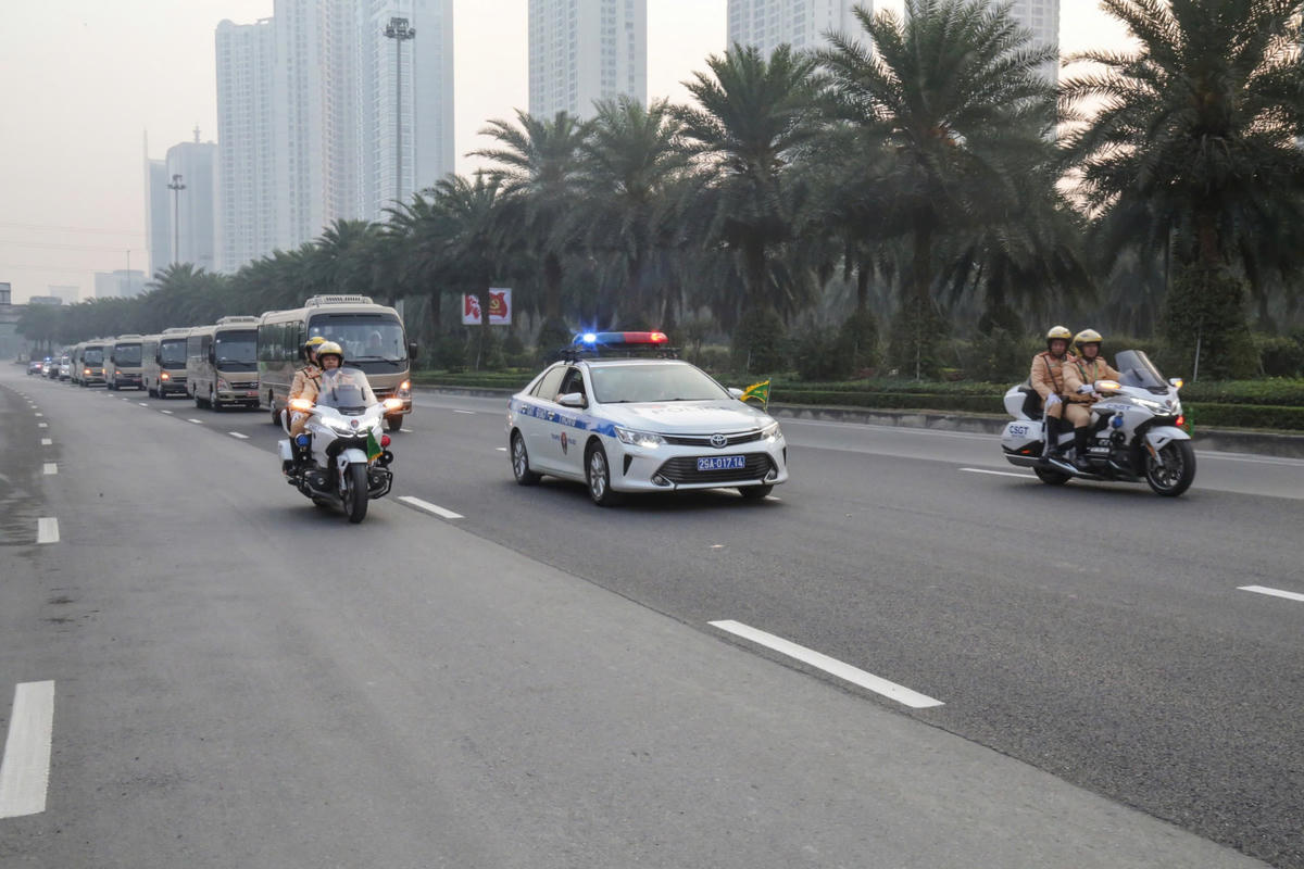 Hà Nội phân luồng giao thông phục vụ Chương trình nghệ thuật đặc biệt chào mừng Đại hội đại biểu toàn quốc lần thứ XIV của Đảng.