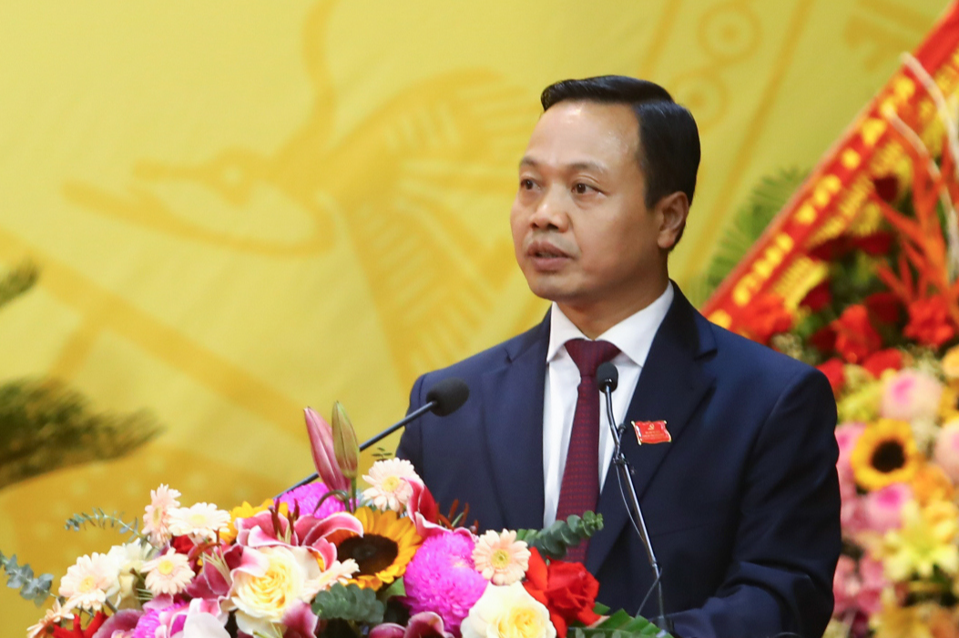 Bí thư Tỉnh uỷ Điện Biên Trần Tiến Dũng.