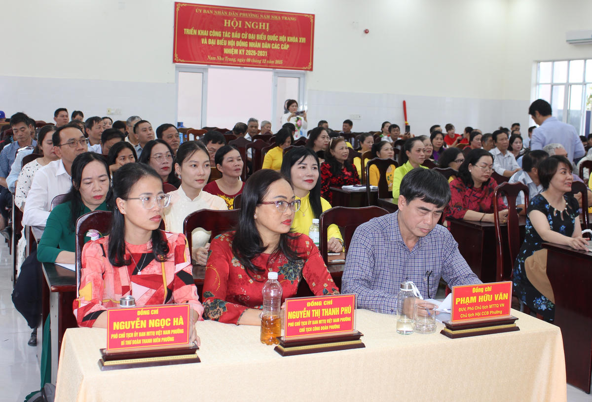 Các Đại biểu dự hội nghị. (ảnh X.H)