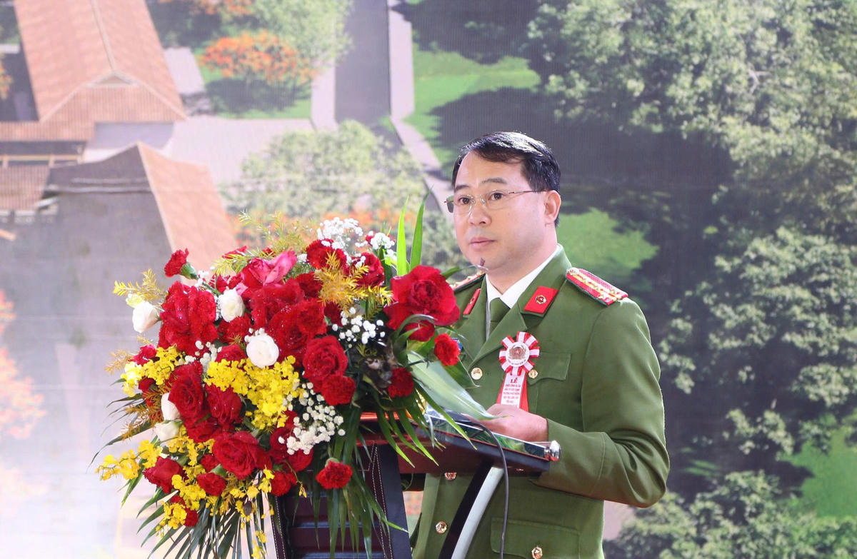 Đại tá Hoàng Vinh Hiển, Phó Giám đốc, Thủ trưởng Cơ quan CSĐT Công an tỉnh Sơn La. Ảnh: C.T.