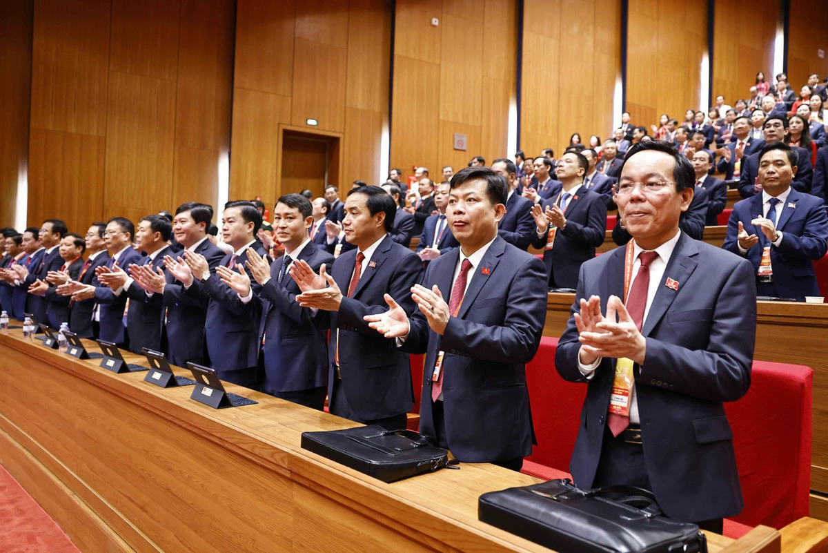 Các đại biểu tham dự Đại hội (Ảnh: TTXVN)