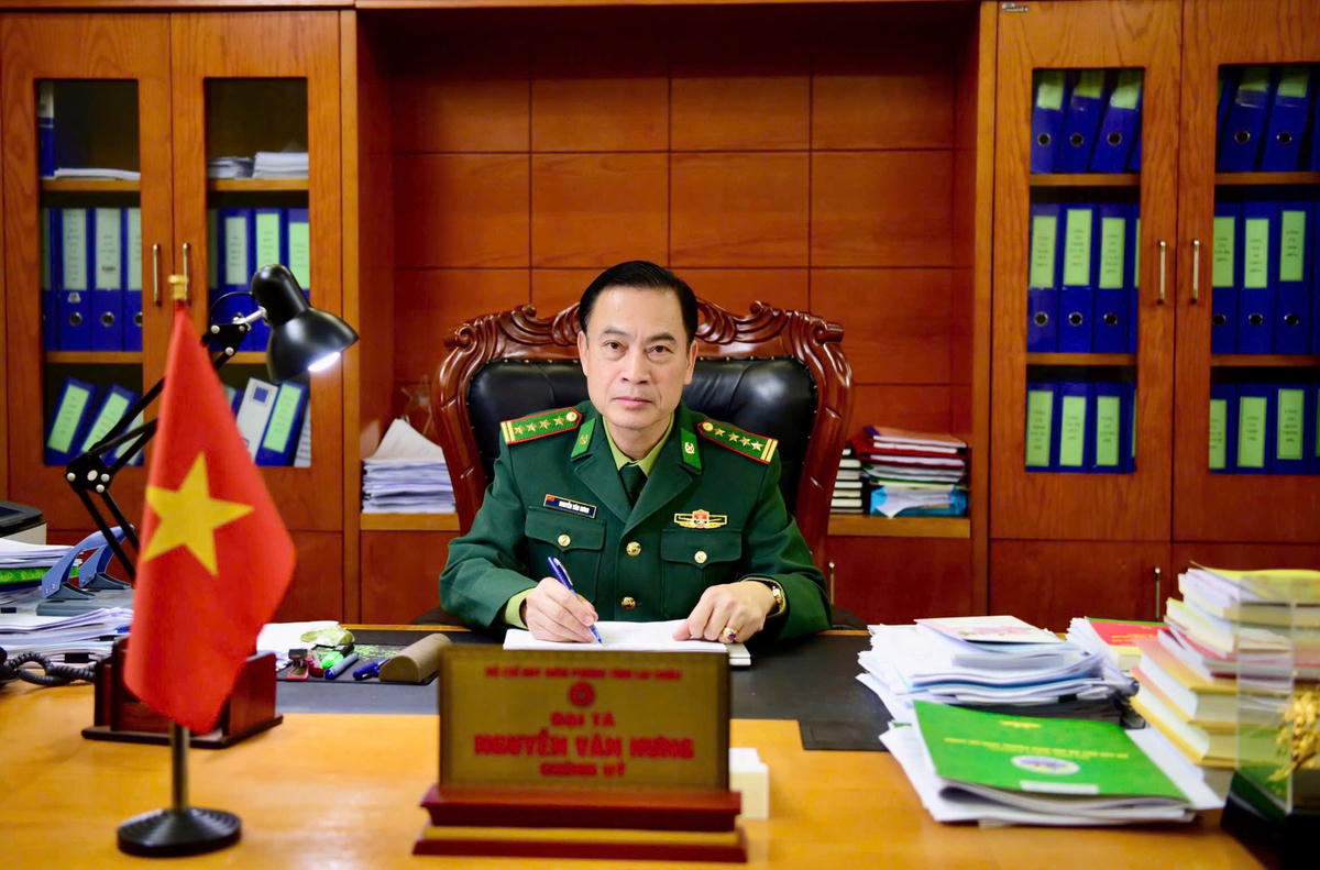 Đại tá Nguyễn Văn Hưng - Chính ủy Ban Chỉ huy Bộ đội Biên phòng tỉnh Lai Châu.
