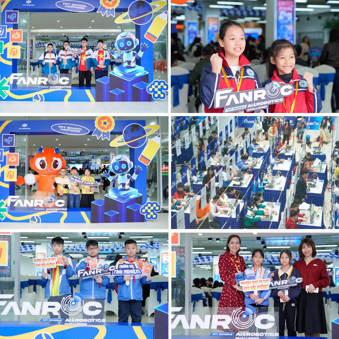 Hơn 300 thí sinh thuộc 90 đội thi đến từ các trường Tiểu học và THCS trên địa bàn thành phố Hải Phòng