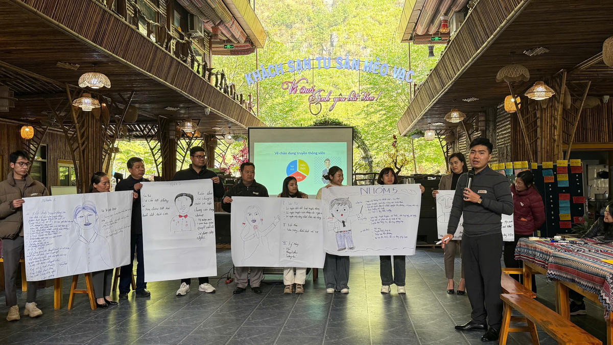 Mỗi nhóm là những tình huống, giải pháp tối ưu kịp thời giải quyết vấn đề. Ảnh: X.T